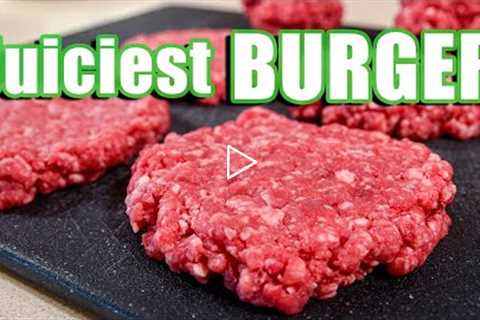 Little Known Secret For the PERFECT Burger