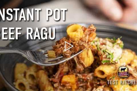 Instant Pot Beef Ragu Recipe