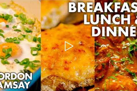 3 Weekly Breakfast, Lunch &amp; Dinner Recipes | Gordon Ramsay
