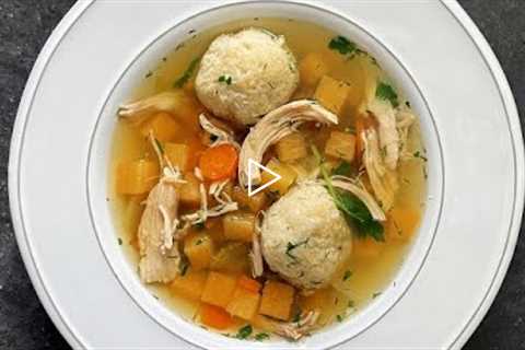 How to Make Matzoh Ball Soup | Andrew Zimmern