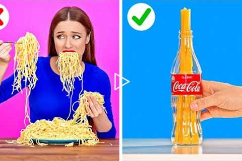 SMART KITCHEN HACKS TO MAKE YOUR LIFE EASIER || Funny Cooking Tips by 123 GO!