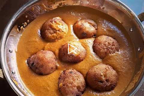 MALAI KOFTA Vegetarian Indian Curry Restaurant Recipe