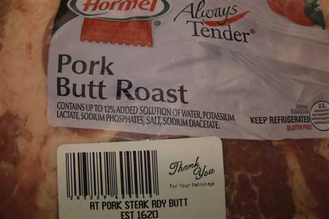 Injecting Pork Shoulder