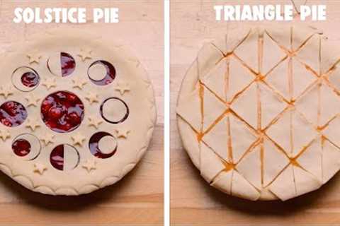 These 4 designs are PIE-fect! 🥧🌙🫐
