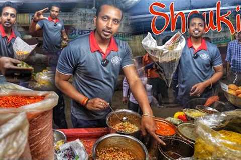 Nashik’s Most Popular Shoukin Bhel &amp; Most Spicy Zatka Pani Puri | Street Food India