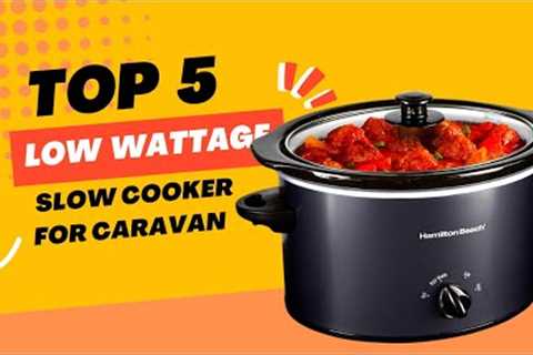 Low wattage slow cooker for caravan- perfect for limited electricity &amp; home-cooked meals on the ..