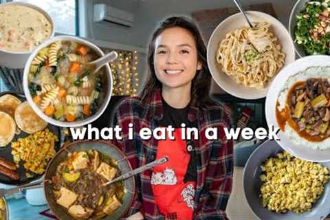 A Week of Realistic Vegan Meals / Cozy &amp; Nourishing