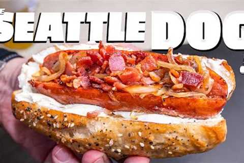OUR NEXT REGIONAL RECIPE - A CRAZY DELICIOUS HOT DOG W/ CREAM CHEESE &amp; BACON! | SAM THE COOKING ..