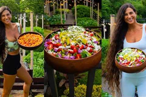 What I Eat in a Day 🍉 17-Years Raw Vegan 🌱 Wholesome Recipes, Gardening, Groceries Apparel &amp;..