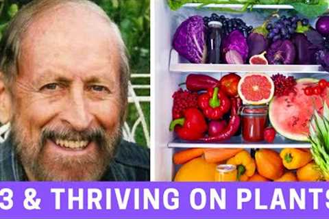 SUPER LONG TERM RAW VEGAN THRIVING AT 93: Still Flies Airplanes &amp; More!