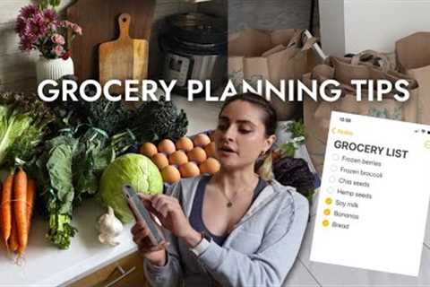 How I Plan My Groceries &amp; Meals For the Week! + My Favorite Whole Foods Items
