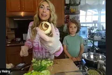 Raw Vegan Cinnamon Rolls, Hearty Salad, and Date Almond Energy Bites With Stacey &amp; Koen Heiny
