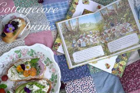 Cottagecore Picnic 🧺 5 easy &amp; delicious picnic recipes 🌿 Beautiful summer food ideas 🐝 Cook..