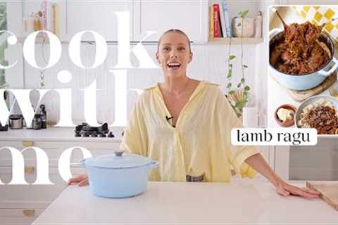 Unwind &amp; Cook with me | Wholesome Lamb Ragu