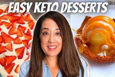 These Keto Desserts Are Decadent &amp; Easy!
