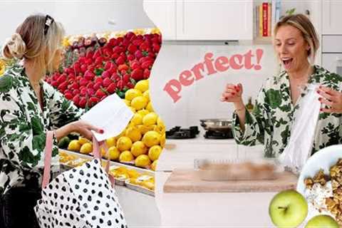 plan/shop/cook the PERFECT healthy dinner &amp; dessert! *2 recipes*