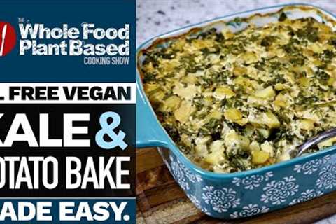TASTY PLANT BASED KALE &amp; POTATO BAKE 🥬 Get your greens in for 2022!