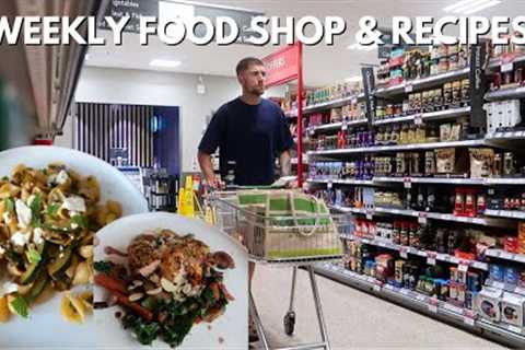 WEEKLY FOOD SHOP &amp; SUMMER VEGGIE MEALS | COME SHOP WITH ME TO WAITROSE