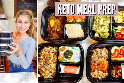 KETO MEAL PREP! Easy Lunch Ideas for Weight Loss &amp; Fat Burning! Keto Meal Prep For The Week