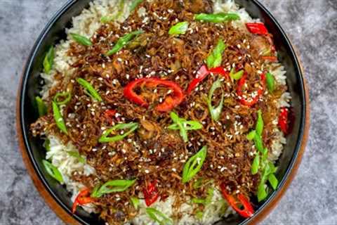 You''ll Make This Every Week After Watching This Recipe! Vegan Bulgogi &amp; White Rice Recipe