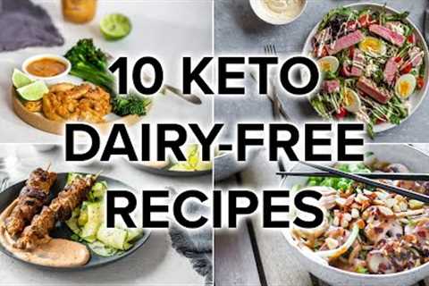 10 Keto Dairy-Free Recipes [Easy Low-Carb Lunch &amp; Dinners]