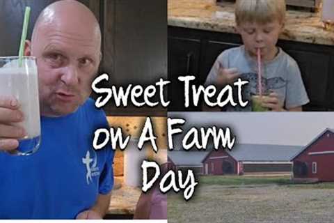 Farm Day With A Sweet Ending!~ Berry &amp; Jam Milkshake ~ An Ina Garten Recipe