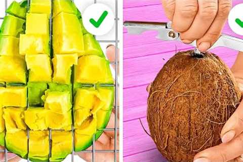 🥦🔪 Master the Art of Food Prep: Genius Cut &amp; Peel Hacks