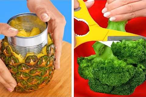 Cut &amp; Peel Food Hacks for Effortless Meal Prep🥕🌟
