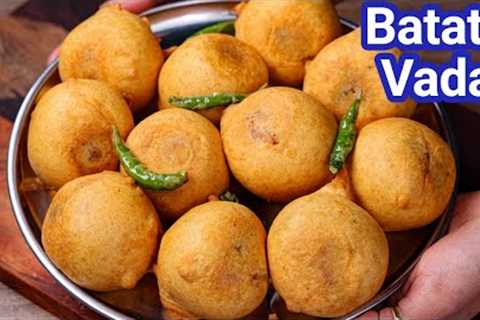 Batata Vada - Street Style Snack with Tips &amp; Tricks | Aloo Batata Vada 2 in 1 Snack