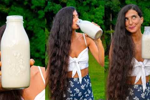 Best Plant-based High Protein Almond Milk Recipe 🥛🌱 Homemade, Sweet, Creamy, Dairy-free, &amp;..