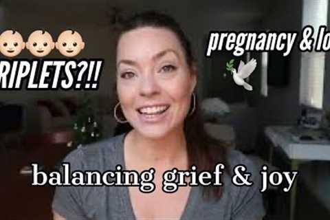 WE ALMOST HAD TRIPLETS - Loss and Pregnancy - IVF Success &amp; IVF Loss
