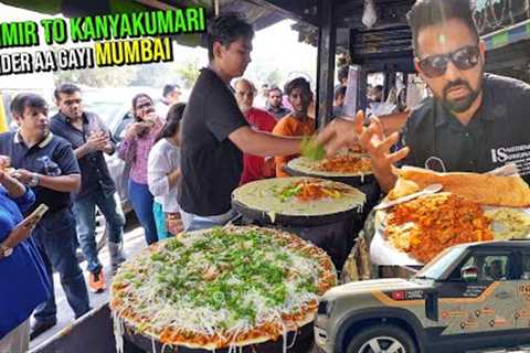 Biggest Indian Food Tour in MUMBAI Ep30 😍 Anand Stall Dosa, Amar Vadapav, Biryani, Maska Bun &amp; ..