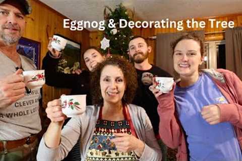 Come Decorate the Tree With Us &amp; Enjoy Some Homemade Eggnog 🎄