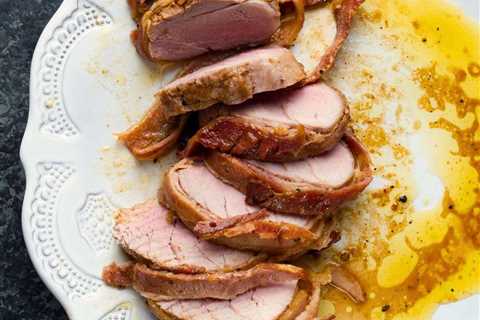 Bacon-Wrapped Pork Tenderloin