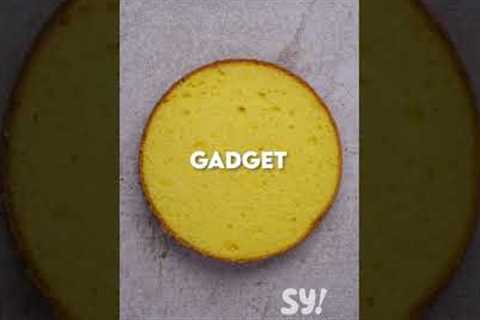 Even cake leveling gadget vs hack #shorts  #cake #soyummy