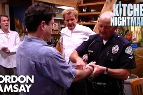 Gordon Needed Him HANDCUFFED! | Kitchen Nightmares | Gordon Ramsay