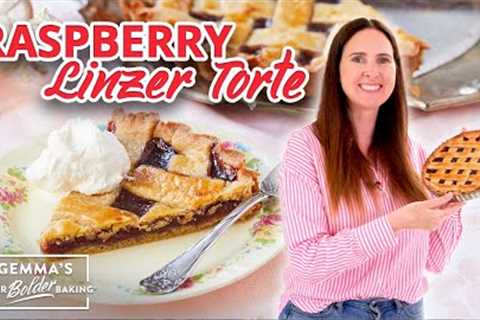 The Easiest Raspberry Linzer Torte Recipe 🥧