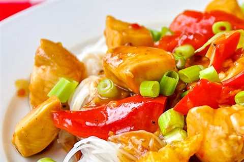 Spicy Stir Fried Orange Chicken