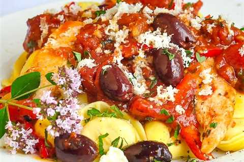 Garlic Chicken Puttanesca