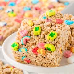 Lucky Charms Rice Krispie Treats