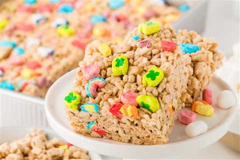 Lucky Charms Rice Krispie Treats