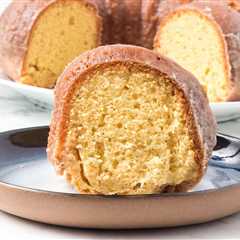 Rum Soaked Cake